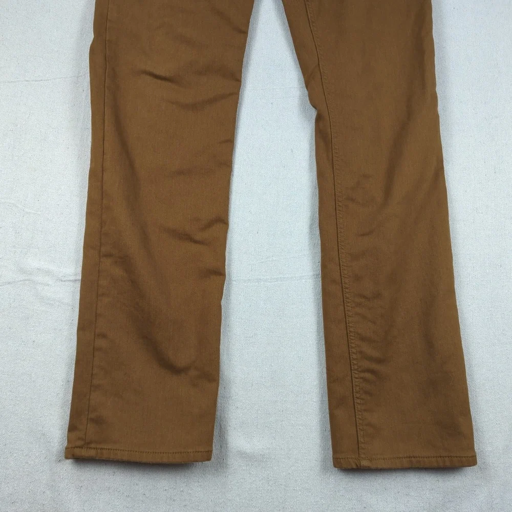 Banana Republic Mens 36x36 Khaki Pants Traveler Slim Fit Golf Stretch Casual
